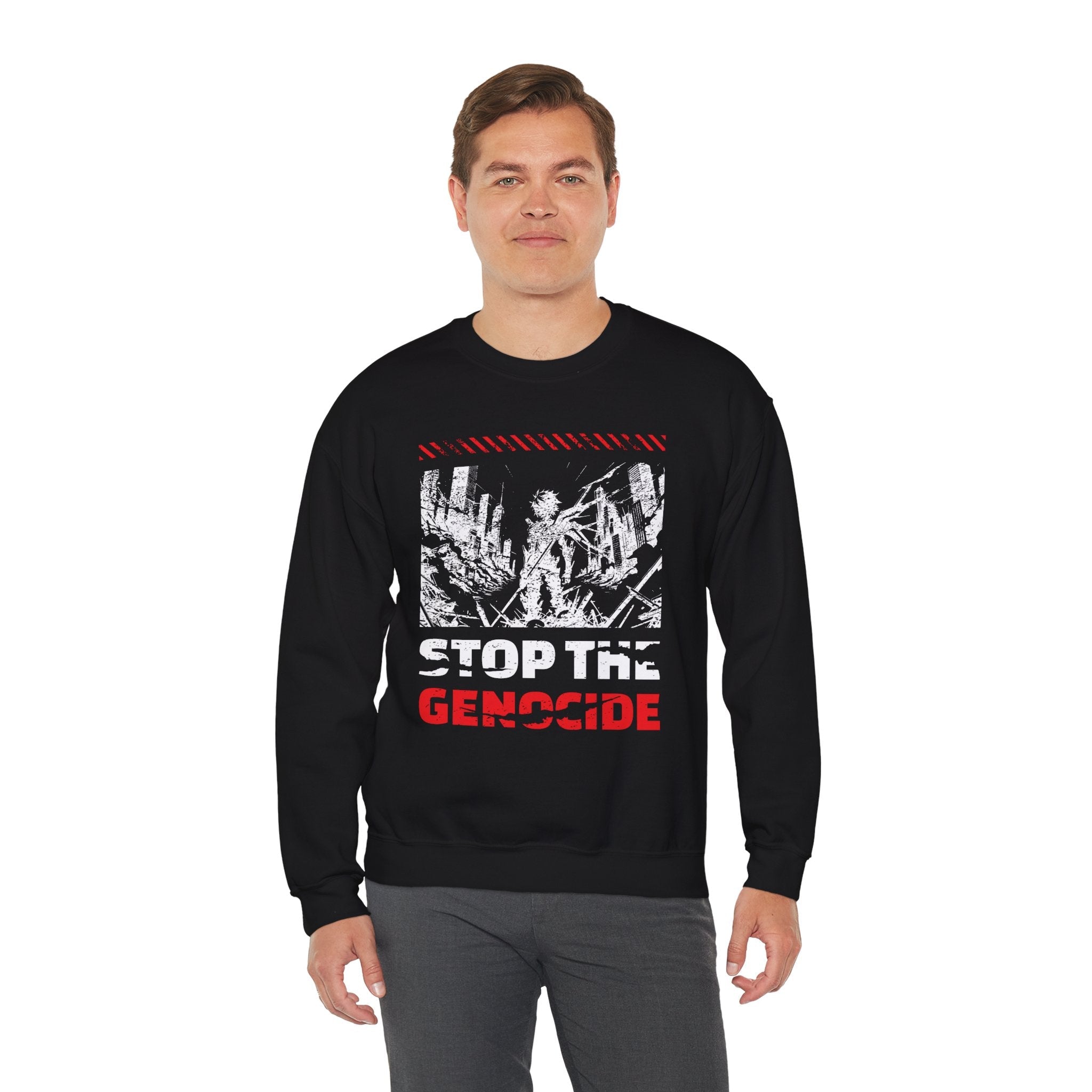 Stop the Genocide Crewneck Sweatshirt