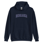 Nebraska Vintage Varsity Embroidered Classic Hoodie - Navy / S