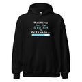 Black hoodie with 'Waiting for the System to Activate' text and loading bar design on a white background