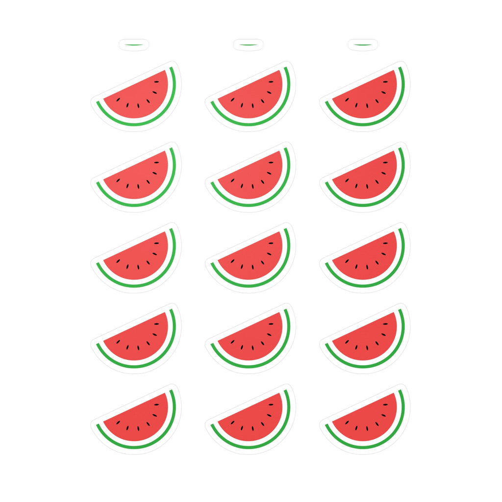 Watermelon Palestine Kiss-Cut Vinyl Decals Stickers - 8’’ x 10’’ / Satin - Paper products