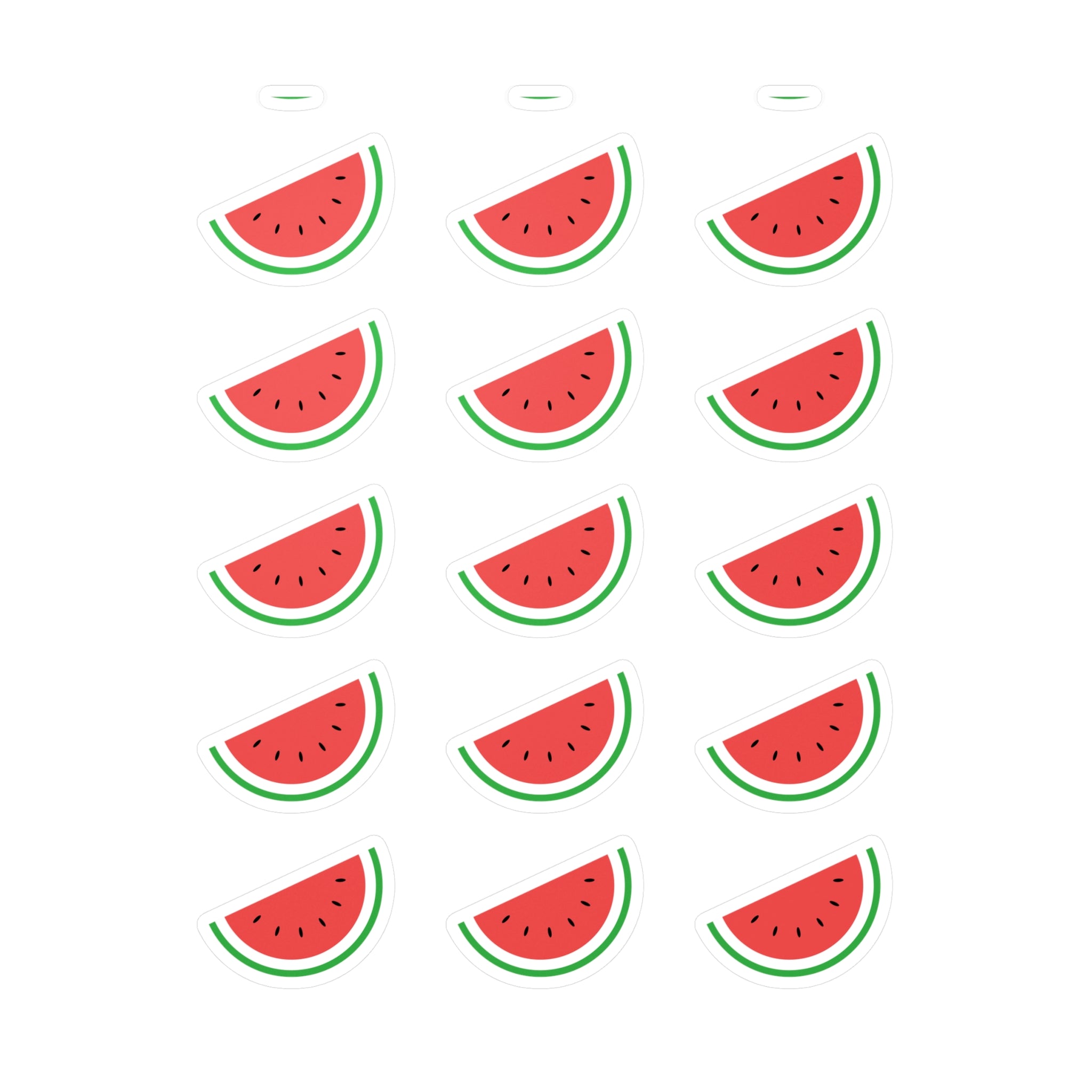 Watermelon Palestine Kiss-Cut Vinyl Decals Stickers - 8’’ x 10’’ / Satin - Paper products