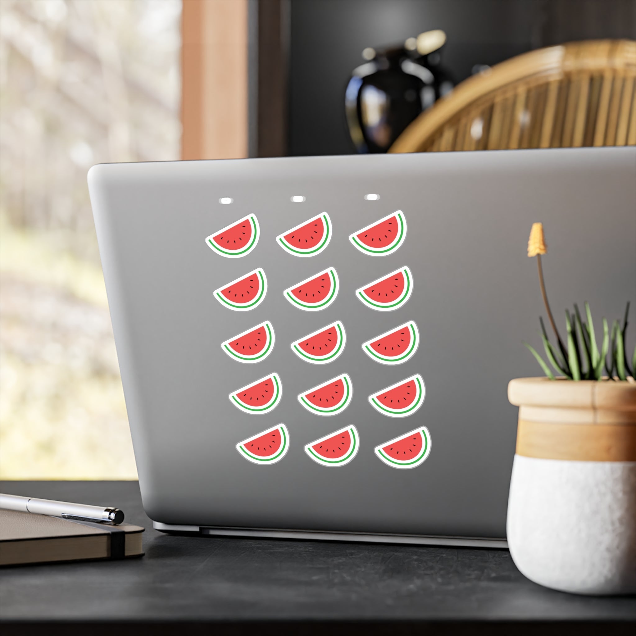 Watermelon Palestine Kiss-Cut Vinyl Decals Stickers - Paper products